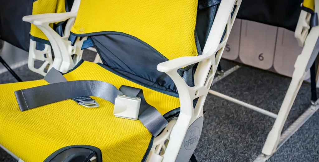 The FairCabin Seat Comfort displayed